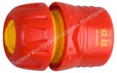 GRINDA GL-12, 1/2", соединитель быстросъёмный с запирающим механизмом, для шланга