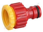 GRINDA GI-X, 1/2" x 3/4", универсальный, адаптер штуцерный, с внутренней резьбой